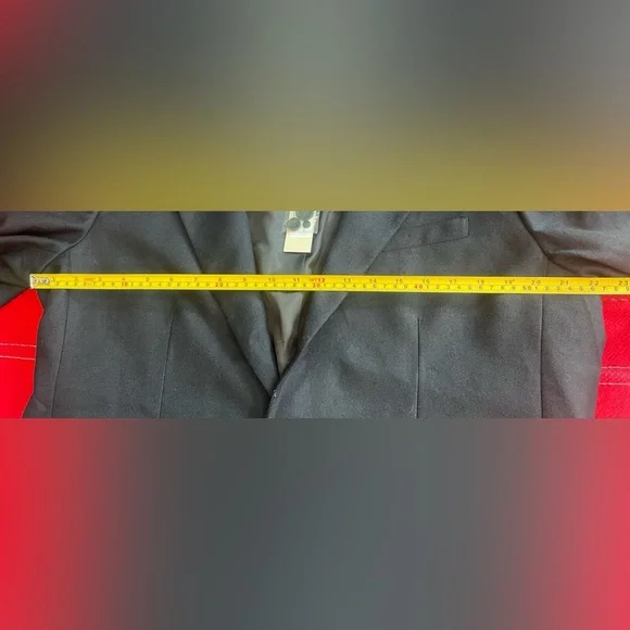 Alex Mill SoHo Blazer Men Sz XL Navy Blue One Button Pocket Wool Blend Lined NWT